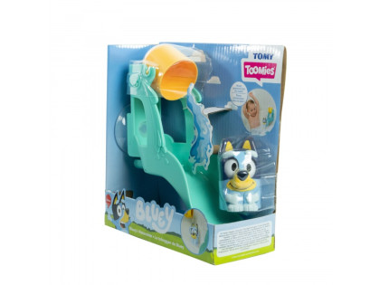 Bluey na vodní skluzavce Toomies