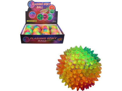 Míček masáční svítící 7,5 cm