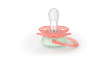 Šidítko Ultrasoft s obrázkem noční 0 - 6 m neutral 2 ks Philips Avent