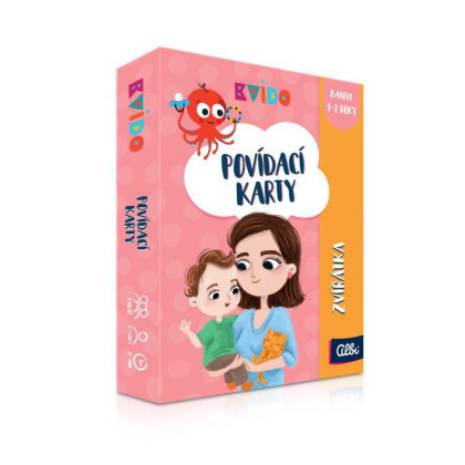 Povídací karty: Zvířátka Kvído
