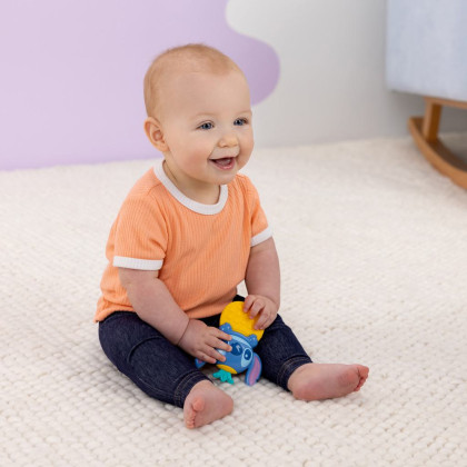 Kousátko Stitch Tropical Teethe™ 0 m+Bright Starts