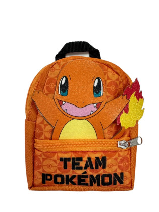 Mini batoh/batůžek Pokémon látka 9x11cm 5 barev v plastové krabičce 24ks v boxu