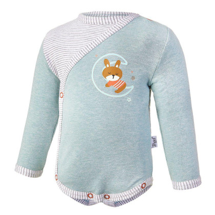 Body smyk zavinovací Outlast® Lišejník melír zajíček