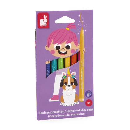 Colorino Magické fixy přepisovací 10 barev Janod