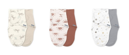 Zavinovačka SwaddleMe™  Ulitka bavlna 2 ks 0,5 Tog 0 - 3 m Ingenuity