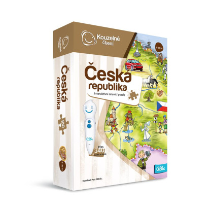 ALBI Kouzelné čtení Puzzle Česká republika