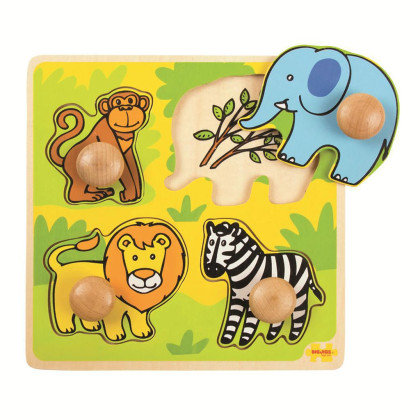 Moje první vkládací puzzle safari Bigjigs Toys