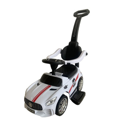 Dětské odrážedlo se zvukem a vodící tyčí Baby Mix