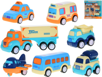 Vozidla zpětný chod/na setrvačník 6,5-14 cm