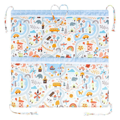 Luxusní kapsář na postýlku Minky World Esito