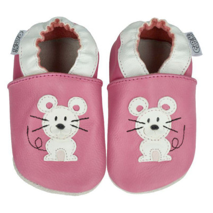 Kožené capáčky 2-3 roky (24/25) 16,6 cm Capiki