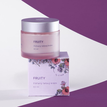 Šlehaný tělový krém Fruity 60 ml Kvitok