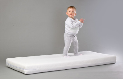 Dětská matrace do postýlky kokos–pěna 120×60 cm, 9 cm