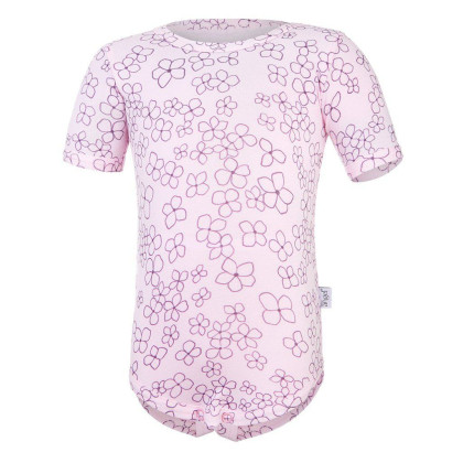 Body tenké tričko Outlast®s UV faktorem 50+, růžová baby kytičky