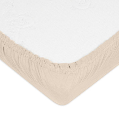 Mušelínové prostěradlo s gumou 60 x 120 cm BabyMatex
