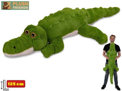 Krokodýl plyšový 125 cm ležící 0 m+ Plush Friends