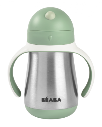 Hrnek termoizolační s brčkem nerez 250 ml