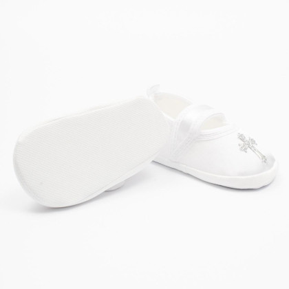Kojenecké saténové capáčky ke křtu New Baby