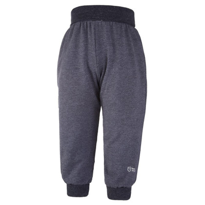 Tepláky smyk Outlast® - tm.šedý melír 