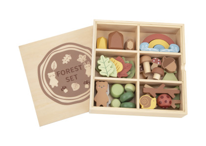 Sada na hraní v boxu Les