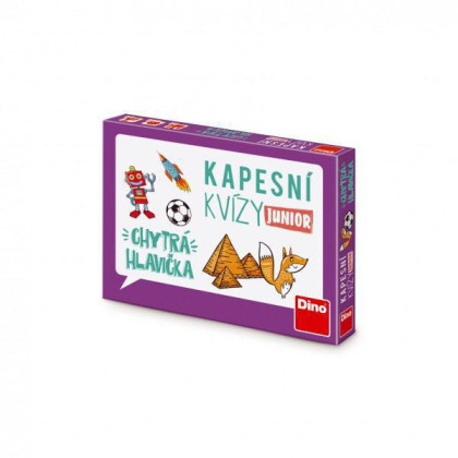 Kapesní kvízy junior - Chytrá hlavička CZ verze