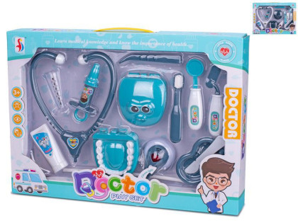 Sada doktor na baterie se světlem a zvukem 