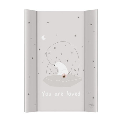 Podložka přebalovací 2-hranná s pevnou deskou 50 x 70 cm Basic Ceba