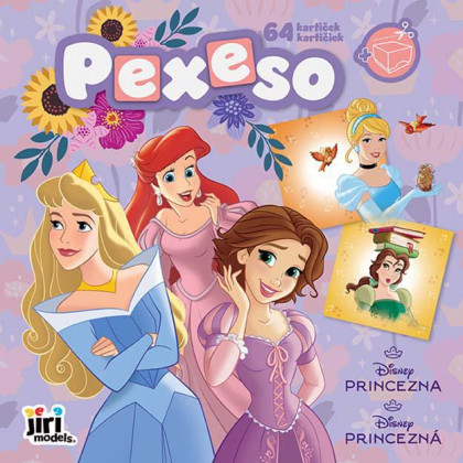 Pexeso v sešitu Disney Princezny