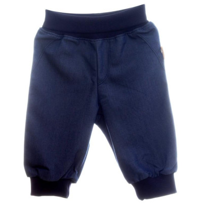 Kalhoty dětské modré denim Mkcool