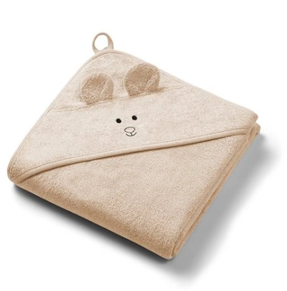 Dětská osuška s kapucí babyono 100x100 cm Králík