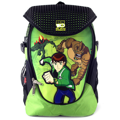 Školní batoh Ben10 - Běžící Ben s příšerami