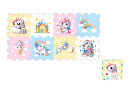 Měkké bloky jednorožec 8 ks