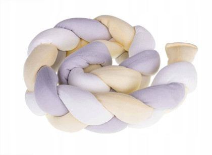 Ochranný mantinel pletený cop Duet Baby