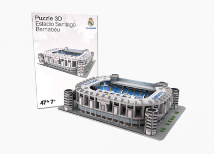 3D puzzle Santiago Bernabeu (Real Madrid) 47 dílků