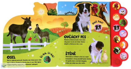 Búú! Kva-kva! Chro-chro! Poslechněte si zvířata z farmy!