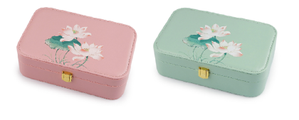 Šperkovnice leknín 14,5 x 22 x 7 cm