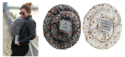 Belly button by manduca Sling SoftBlossom