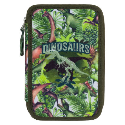 Školní penál dvoupatrový Dinosaurs Baagl
