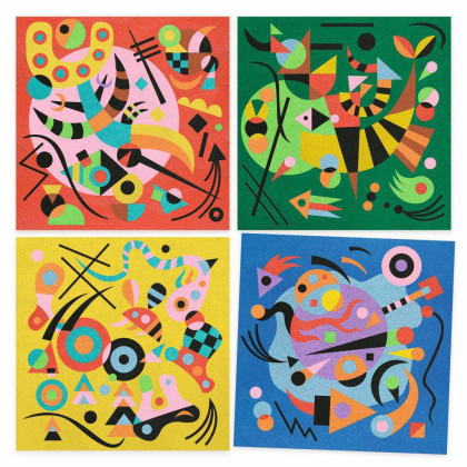Djeco Inspirováno Wassily Kandinsky - Pískování