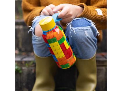 Nerezová termoláhev Solid Kids s poutkem 330 ml Qukka