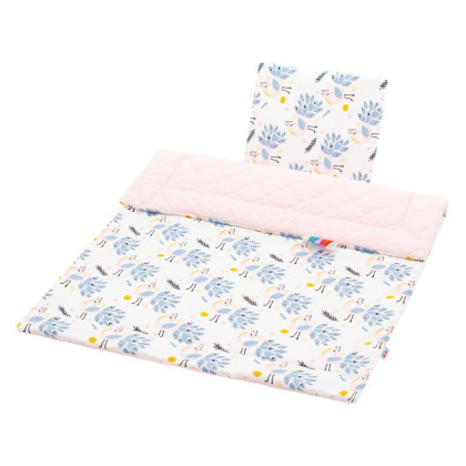 Oboustranný Set z Velvet do kočárku New Baby