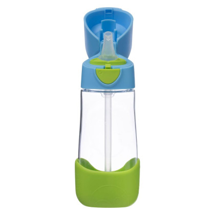 Láhev na pití s brčkem 450 ml B.box