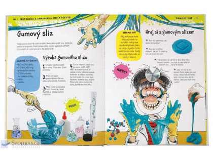 Fakt slizká a smradlavá kniha pokusů
