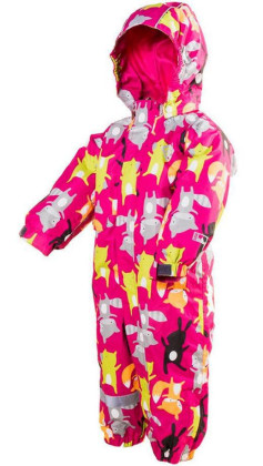Overal dětský zimní nepromokavý, Pidilidi růžový 