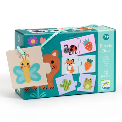 Puzzle Duo - Barvy Djeco