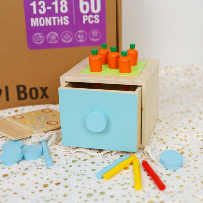Edukační box Midi 13–18 měsíců 6 ks