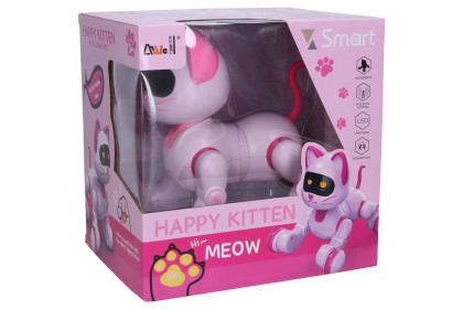 Robotická kočka RC na dálkové ovládání 21 cm