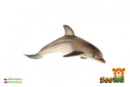 Delfín skákavý zooted plast 12 cm