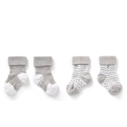 Dětské ponožky Stay-on-Socks Vel. 6 - 12 m 2 páry KipKep