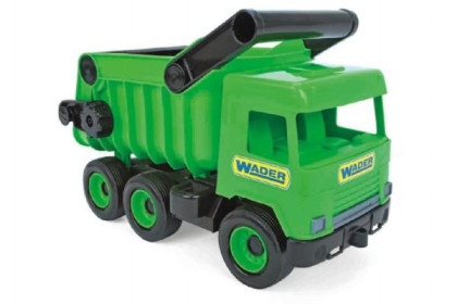 Wader Middle Truck sklápěč 36 cm zelený
